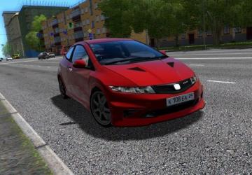 Honda Civic TYPE R 2009 version 25.05.21 for City Car Driving (v1.5.9, 1.5.9.2)