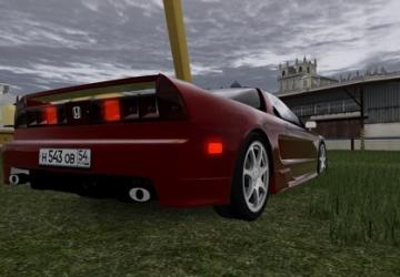Honda NSX version 03.07.21 for City Car Driving (v1.5.8 - 1.5.9.2)