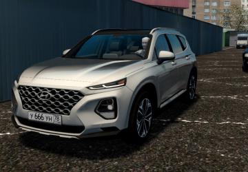 Hyundai Santa Fe 2019 version 24.03.2021 for City Car Driving (v1.5.9.2)