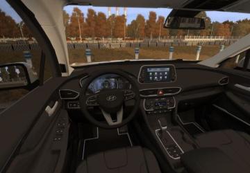 Hyundai Santa Fe 2.0T 2019 version 16.06.21 for City Car Driving (v1.5.9, 1.5.9.2)