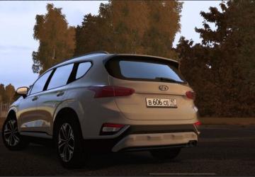Hyundai Santa Fe 2.0T 2019 version 16.06.21 for City Car Driving (v1.5.9, 1.5.9.2)