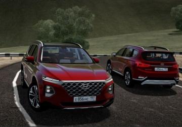 Hyundai Santa Fe 2.0T 2019 version 16.06.21 for City Car Driving (v1.5.9, 1.5.9.2)