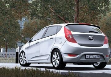 Hyundai Solaris Hatchback version 16.07.20 for City Car Driving (v1.5.8 - 1.5.9.2)