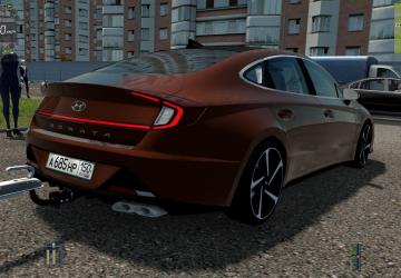 Hyundai Sonata 2020 Turbo version 02.03.21 for City Car Driving (v1.5.9, 1.5.9.2)