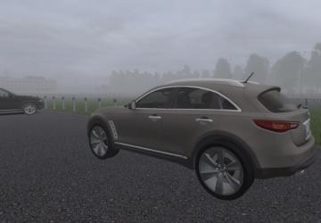 Infiniti FX50S version 10.08.21 for City Car Driving (v1.5.9, 1.5.9.2)