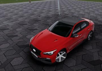 Infiniti Q50 ER 2014 version 21.05.20 for City Car Driving (v1.5.9.2)