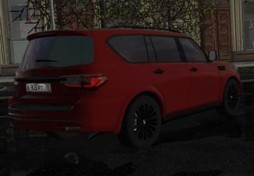 Infiniti QX80 2019 (Stage 2) version 16.04.2021 for City Car Driving (v1.5.9.2)