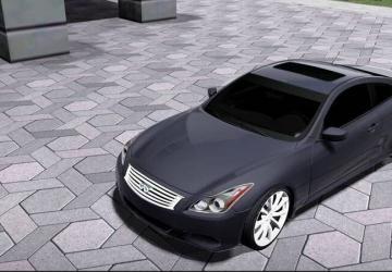 Infinity G37S Coupe 2008 version 12.04.21 for City Car Driving (v1.5.9, 1.5.9.2)