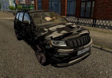 Jeep Grand Cherokee SRT8 900+ HP version 10.06.20 for City Car Driving (v1.5.9.2)