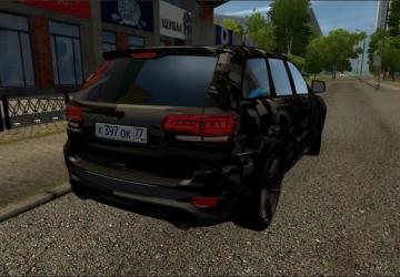 Jeep Grand Cherokee SRT8 900+ HP version 10.06.20 for City Car Driving (v1.5.9.2)