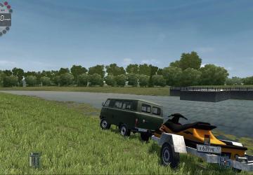 Jetski Trailer by TJ version 05.05.21 for City Car Driving (v1.5.9, 1.5.9.2)