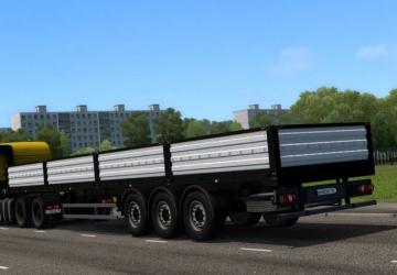 KamAZ 6460 + 3 Trailers version 1.0 for City Car Driving (v1.5.9, 1.5.9.2)
