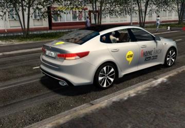 Kia Optima GT 2016 (Yandex Taxi) version 16.02.2021 for City Car Driving (v1.5.9.2)