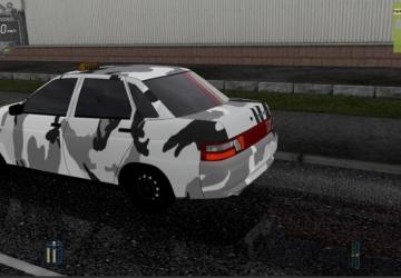 LADA 110 (VAZ 21103) version 06.04.21 for City Car Driving (v1.5.8 - 1.5.9.2)