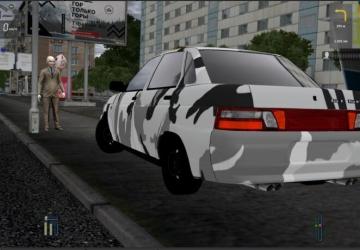 LADA 110 (VAZ 21103) version 06.04.21 for City Car Driving (v1.5.8 - 1.5.9.2)
