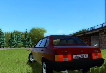 Lada 21099 version 12.04.21 for City Car Driving (v1.5.9, 1.5.9.2)