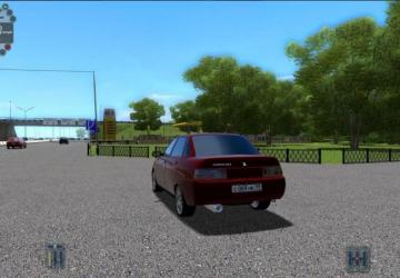 LADA 2110 (Turbo Version) version 06.04.21 for City Car Driving (v1.5.9, 1.5.9.2)