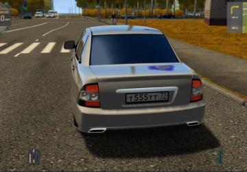 Lada 2170 (Priora 2) 2014 version 03.03.21 for City Car Driving (v1.5.8 - 1.5.9.2)
