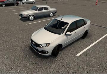 Lada Granta FL 2018 1.6i 16v version 26.11.20 for City Car Driving (v1.5.9, 1.5.9.2)