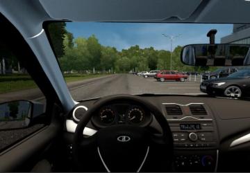 Lada Granta FL 2018 1.6i 16v version 26.11.20 for City Car Driving (v1.5.9, 1.5.9.2)