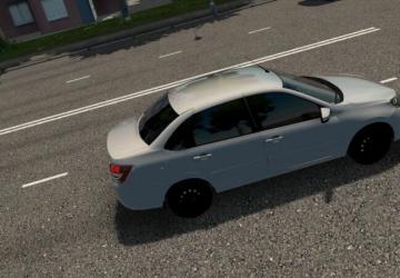 Lada Granta FL 2018 1.6i 16v version 26.11.20 for City Car Driving (v1.5.9, 1.5.9.2)