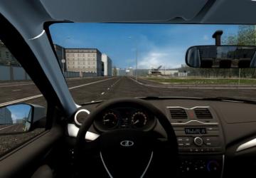 Lada Granta FL 2018 (Yandex Taxi) version 05.01.2022 for City Car Driving (v1.5.9.2)