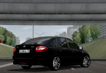 Lada Granta Liftback version 2 for City Car Driving (v1.5.9 - 1.5.9.2)