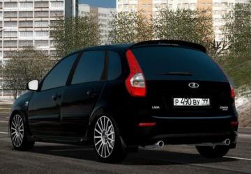Lada Kalina 2 Hatchback version 26.07.2022 for City Car Driving (v1.5.9.2)