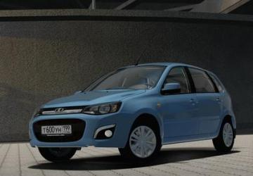 Lada Kalina 2 Hatchback version 26.07.2022 for City Car Driving (v1.5.9.2)