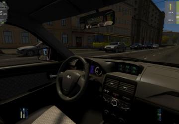 Lada Priora 2014 version 1.0 for City Car Driving (v1.5.8)