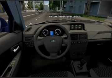 LADA Priora 2172 Hatchback version 01.10.20 for City Car Driving (v1.5.9, 1.5.9.2)