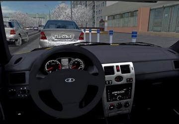 Lada Priora (BULKIN) version 01.04.21 for City Car Driving (v1.5.8 - 1.5.9.2)