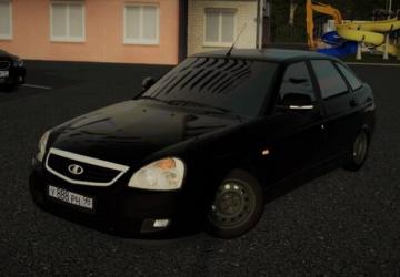 Lada Priora Hatchback version 1.0 for City Car Driving (v1.5.9, 1.5.9.2)