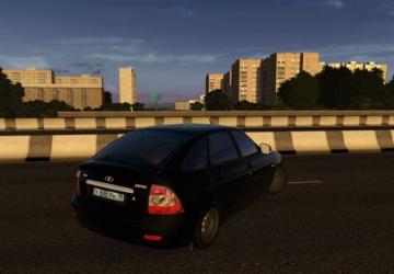 Lada Priora Hatchback version 1.0 for City Car Driving (v1.5.9, 1.5.9.2)