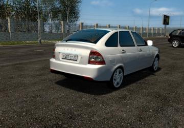 Lada Priora Hatchback version 15.04.2022 for City Car Driving (v1.5.9.2)