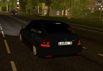 Lada Priora Tuning version 1.0 for City Car Driving (v1.5.9.2)