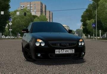 Lada Priora Tuning version 1.0 for City Car Driving (v1.5.9.2)