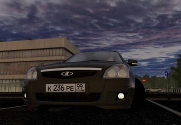 Lada Priora Wagon 2171 version 02.06.21 for City Car Driving (v1.5.9, 1.5.9.2)