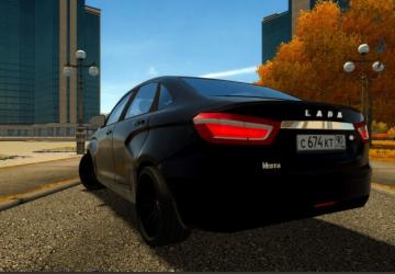 Lada Vesta 1.6 MT + Chip version 15.03.21 for City Car Driving (v1.5.8 - 1.5.9.2)