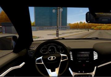 Lada Vesta 1.6 MT + Chip version 15.03.21 for City Car Driving (v1.5.8 - 1.5.9.2)