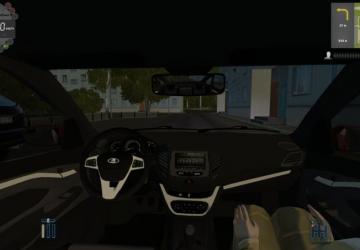 Lada Vesta version 1.0 for City Car Driving (v1.5.8)