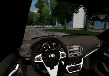 Lada Vesta version 31.08.20 for City Car Driving (v1.6.0.0)
