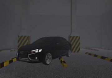Lada Vesta version 31.08.20 for City Car Driving (v1.6.0.0)