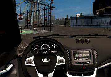 Lada Vesta Turbo version 29.03.2021 for City Car Driving (v1.5.9.2)