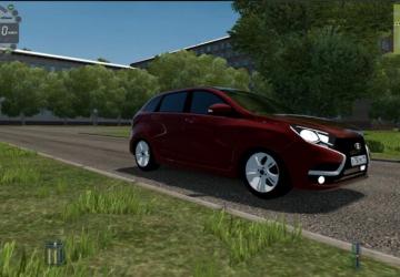 Lada XRay version 05.04.21 for City Car Driving (v1.5.8 - 1.5.9.2)