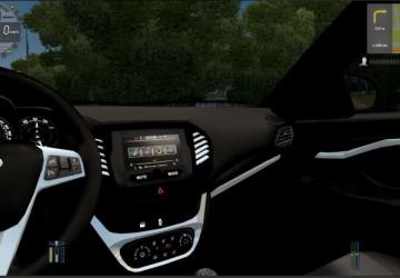 Lada XRay version 05.04.21 for City Car Driving (v1.5.8 - 1.5.9.2)