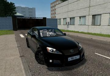 Lexus IS-F version 19.08.20 for City Car Driving (v1.5.9.2)