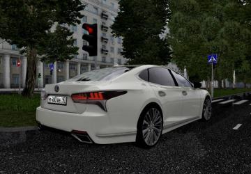 Lexus Ls500 version 17.06.21 for City Car Driving (v1.5.9, 1.5.9.2)