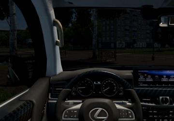 Lexus LX570 2016 Black Version version 22.01.2022 for City Car Driving (v1.5.9.2)
