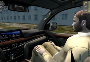 Lexus LX570 2017 version 27.04.21 for City Car Driving (v1.5.8 - 1.5.9.2)